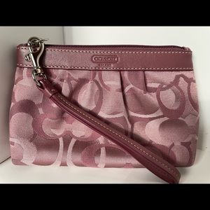 Coach wristlet/clutch